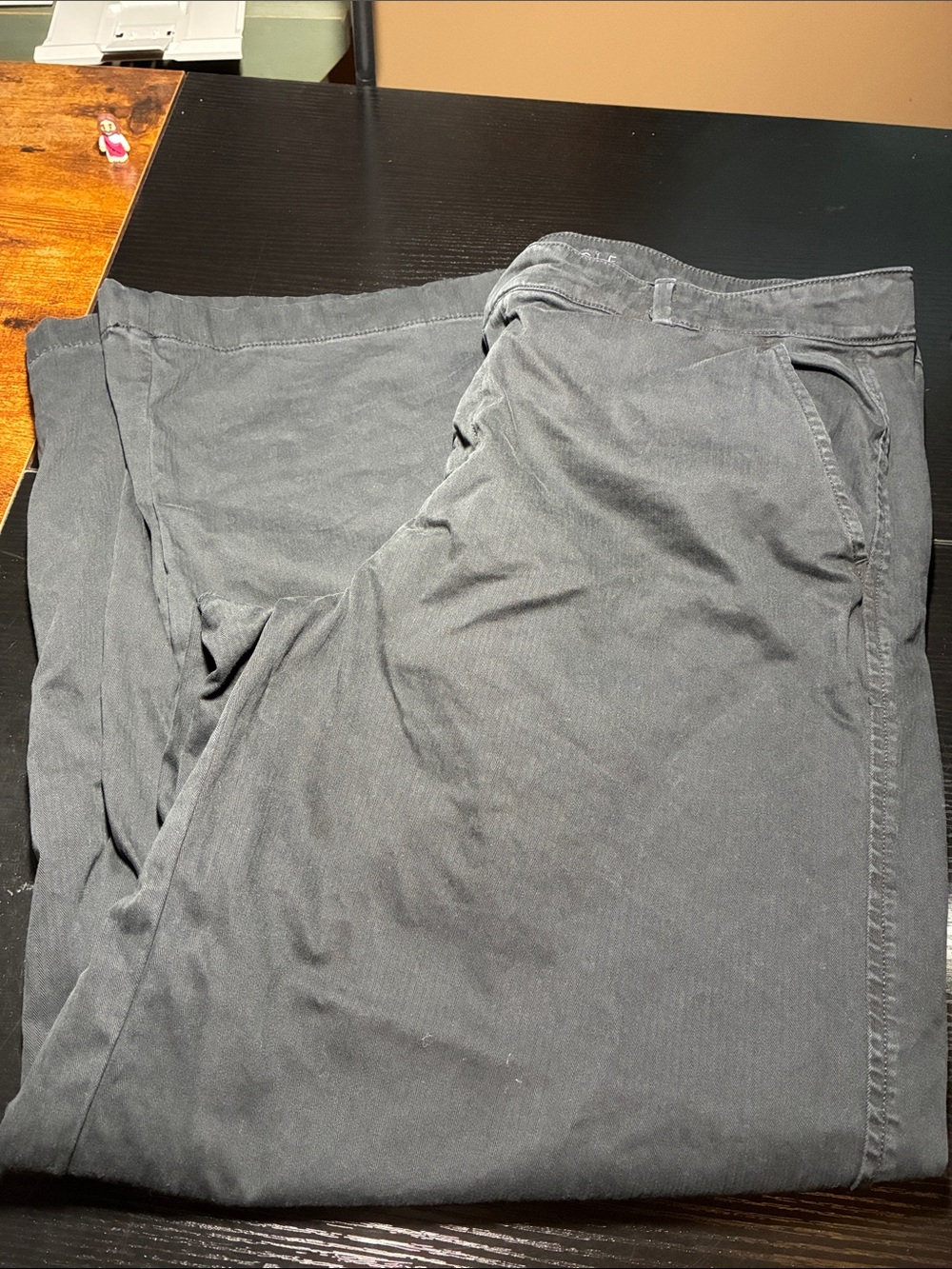 American Eagle Outfitters Wide Leg Pants in Black